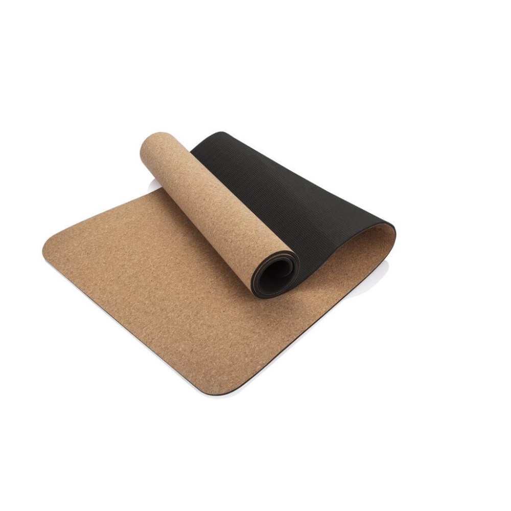 ARCALIS - Cork Performance Yoga Mat with Cushioned Base